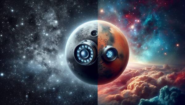 تفاوت دید در شب دوربین ColorVu هایک ویژن با دوربین معمولی